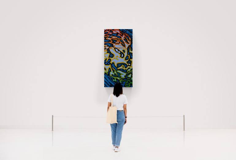 Original Modernism Abstract Painting by Oleksandr Lekomtsev