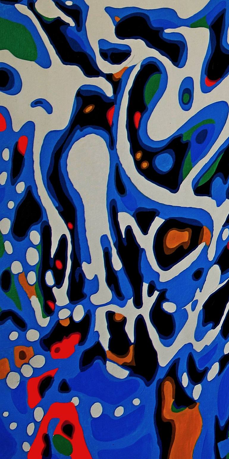 Original Abstract Expressionism Abstract Paintings by Oleksandr Lekomtsev