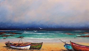 Print of Beach Paintings by Joe Marais