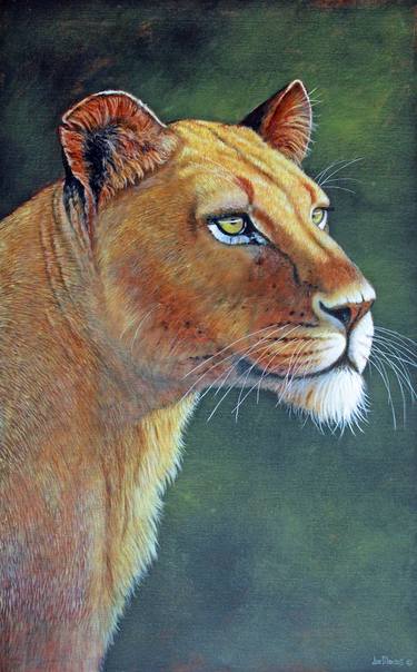 Original Fine Art Animal Paintings by Joe Marais