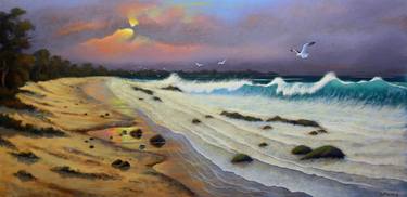 Original Beach Paintings by Joe Marais