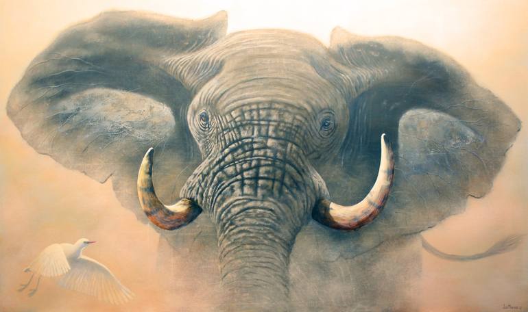 Print of Fine Art Animal Paintings by Joe Marais