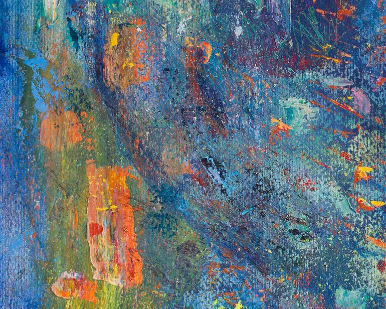 Original Abstract Expressionism Abstract Painting by Domonkos Gabor Jurak