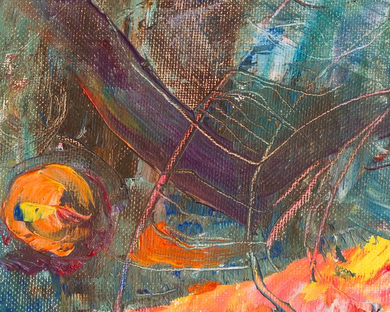 Original Abstract Expressionism Abstract Painting by Domonkos Gabor Jurak