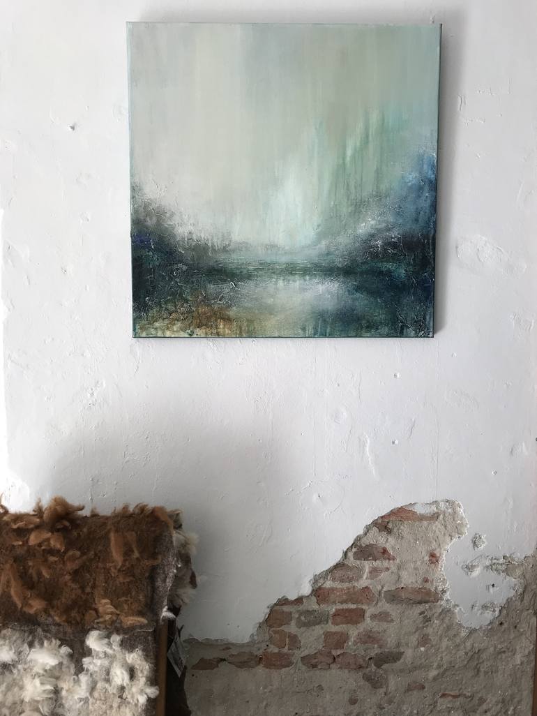 Original Abstract Landscape Painting by Yvonne Broeren