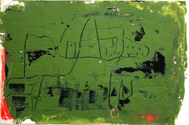 Original Abstract Expressionism Animal Paintings by Saida Zahidova