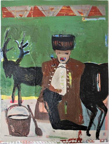 Original Abstract Expressionism Abstract Paintings by Saida Zahidova