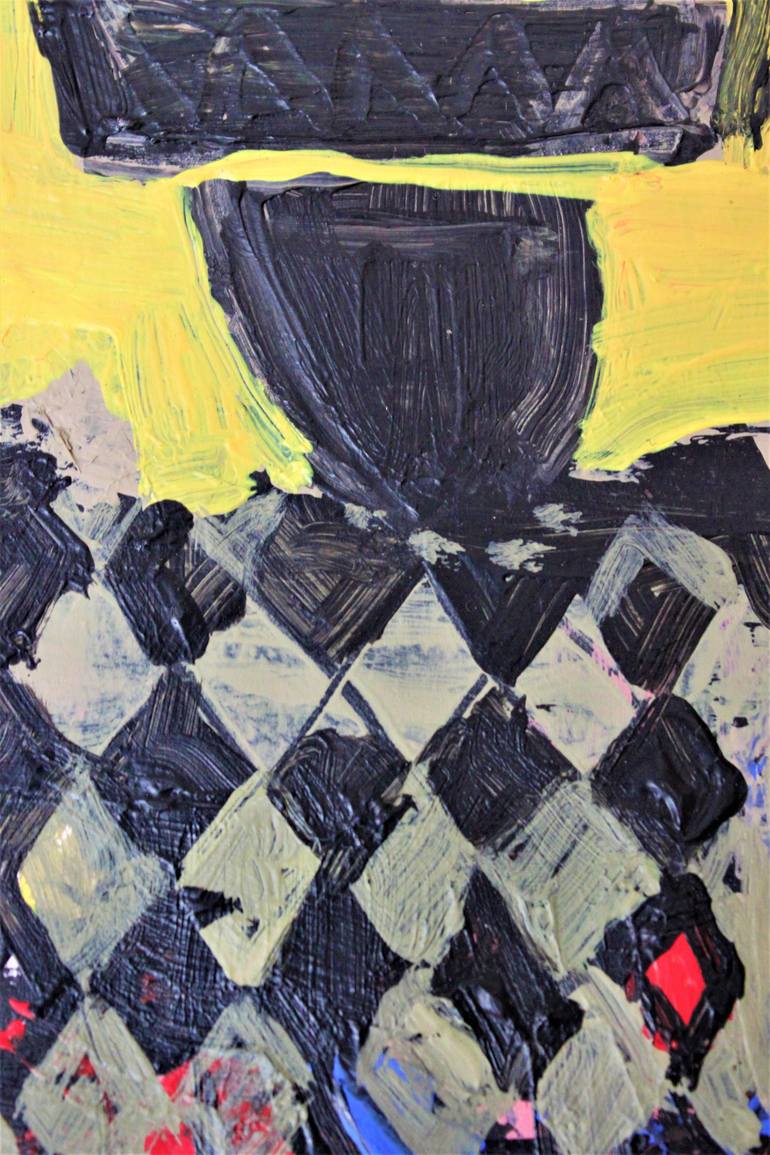 Original Expressionism Abstract Painting by Saida Zahidova