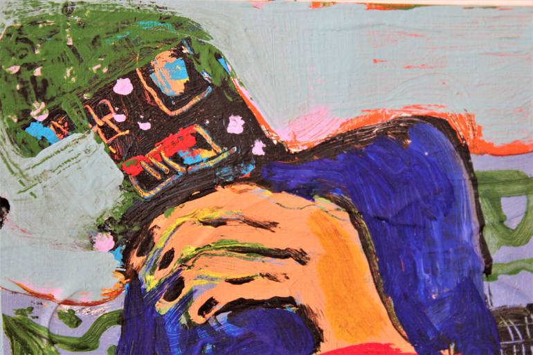 Original Contemporary Abstract Painting by Saida Zahidova