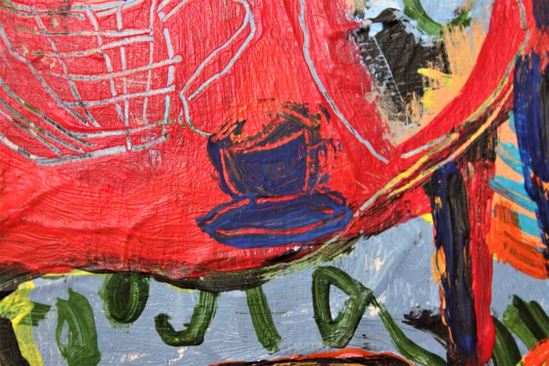 Original Contemporary Abstract Painting by Saida Zahidova