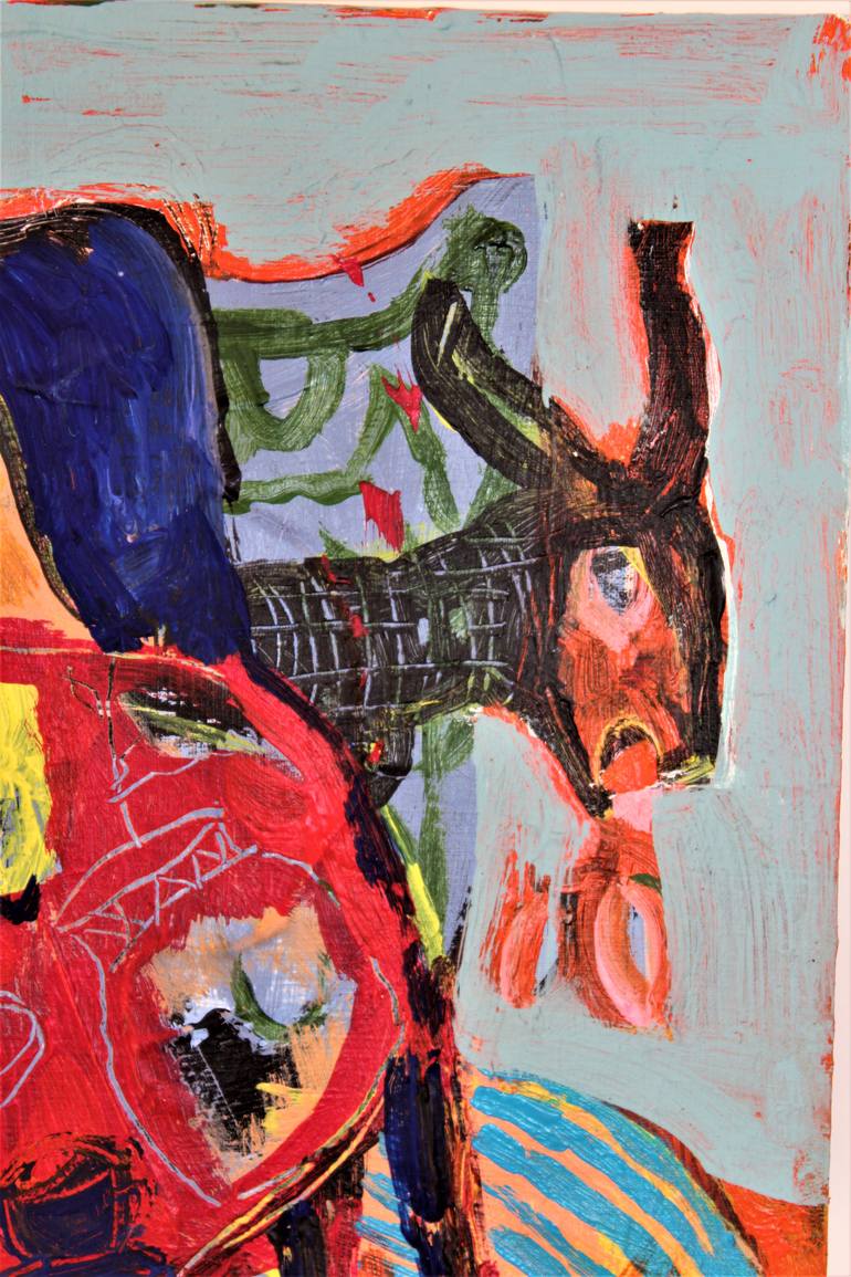 Original Contemporary Abstract Painting by Saida Zahidova