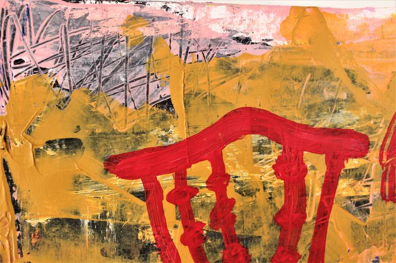 Original Contemporary Abstract Painting by Saida Zahidova