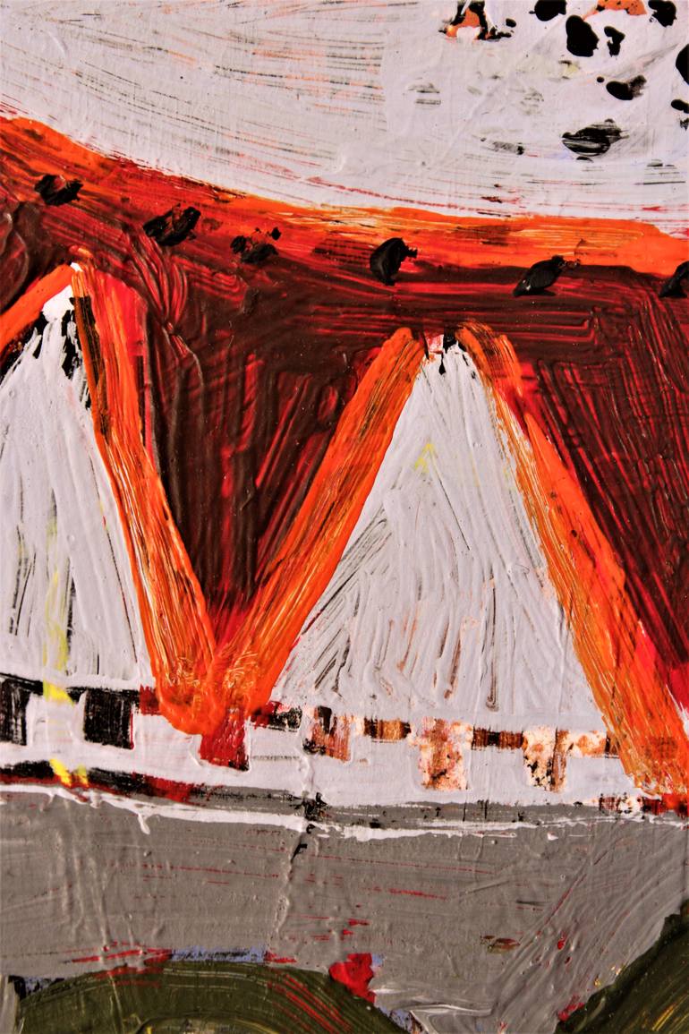Original Contemporary Abstract Painting by Saida Zahidova