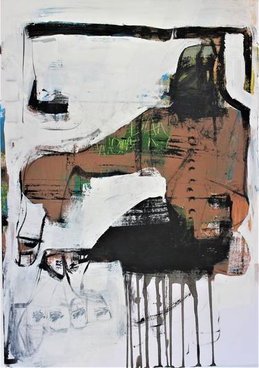 Original Abstract Expressionism Abstract Paintings by Saida Zahidova