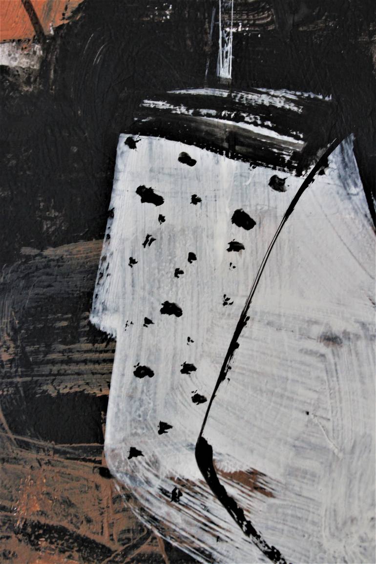 Original Abstract Expressionism Abstract Painting by Saida Zahidova