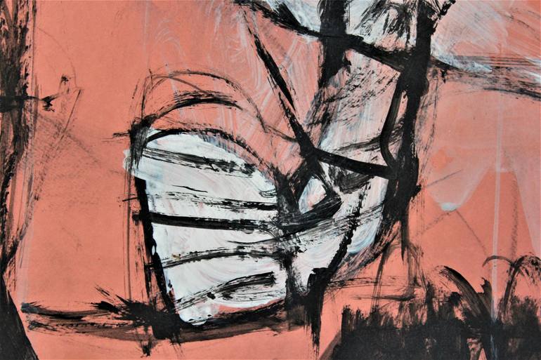 Original Abstract Women Painting by Saida Zahidova