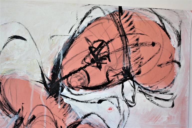 Original Abstract Women Painting by Saida Zahidova