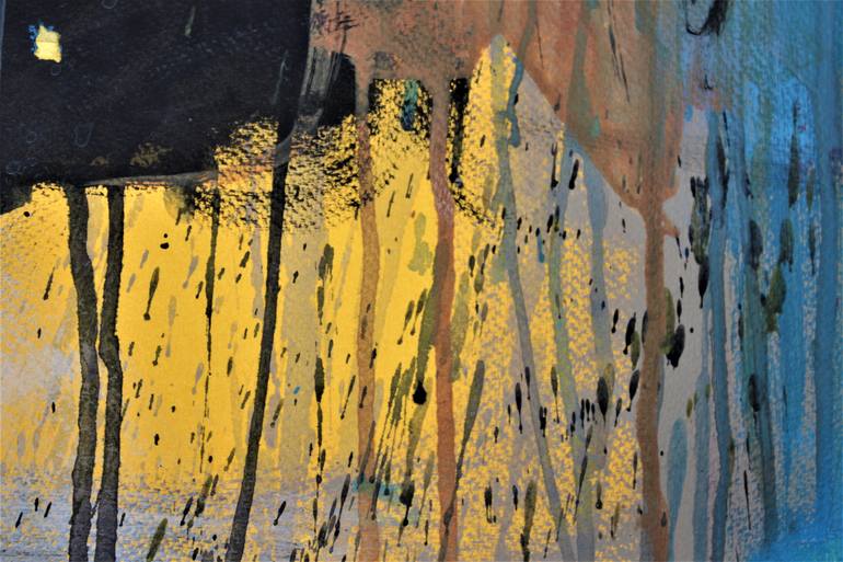 Original Abstract Expressionism Abstract Painting by Saida Zahidova