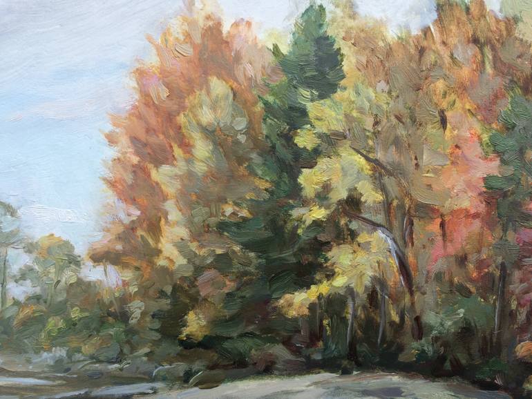 Original Impressionism Landscape Painting by Hugh Mckay