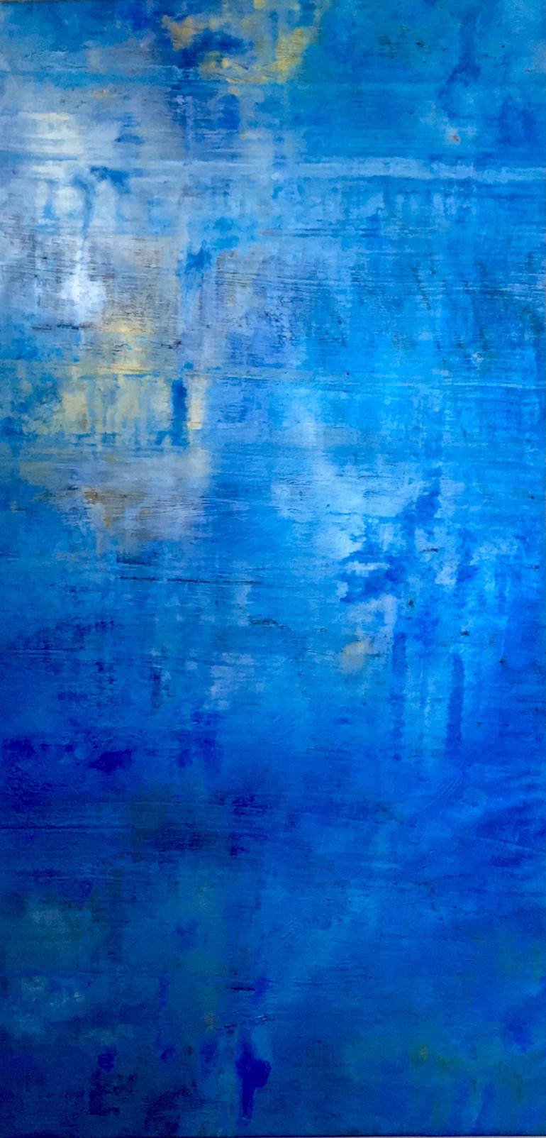 Blue Lagoon Painting by Lauren Fenstermacher | Saatchi Art