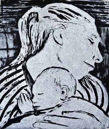 Original Family Printmaking by Corinna Button