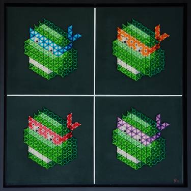 Pixel Icons: Ninja Turtles thumb