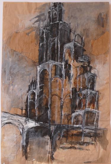 Print of Abstract Architecture Drawings by Floris van Manen