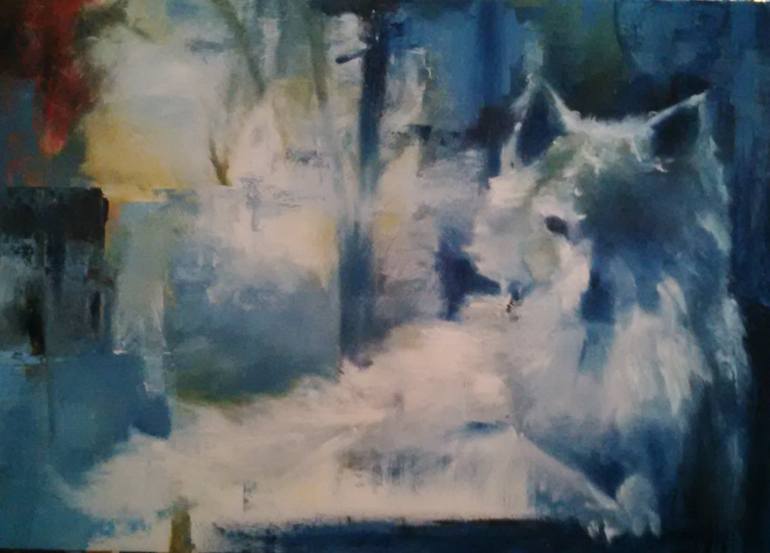 Original Abstract Painting by Andrew Barnard