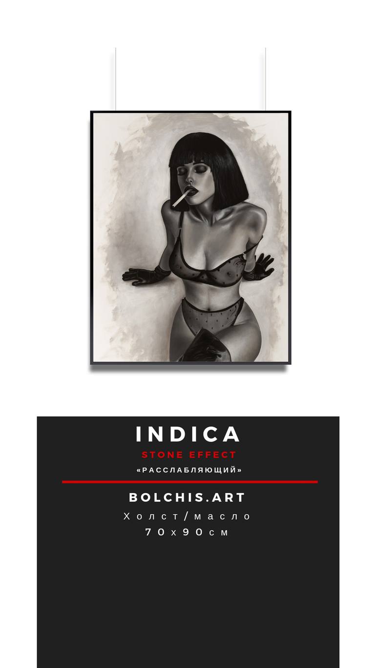 Original Fine Art Erotic Painting by Igor Bolchis