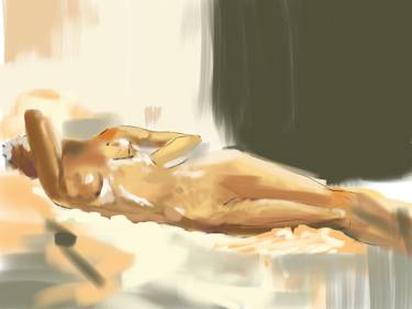 Original Nude Digital by Rhys Ashton