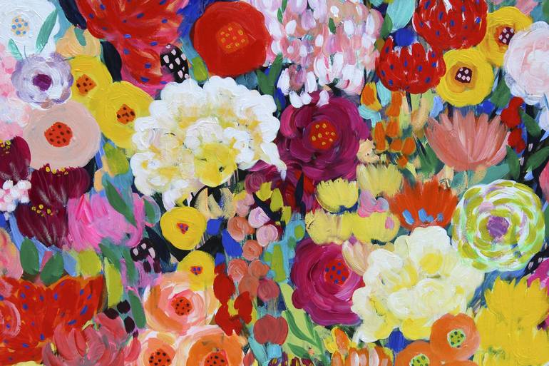 Original Floral Painting by Martina Boycheva