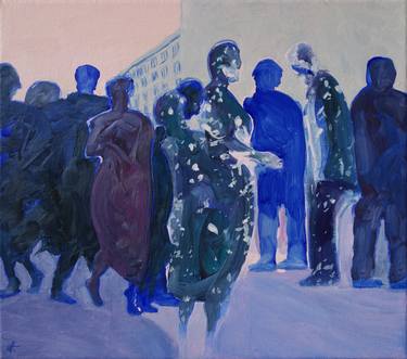 Original People Paintings by Wojtek Herman