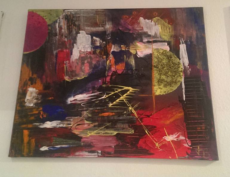 Original Abstract Collage by Juliane Boulanger