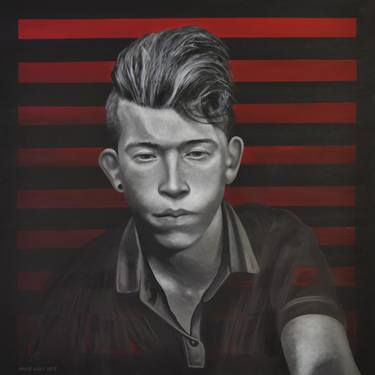 Original Portrait Installation by Mario Wolf