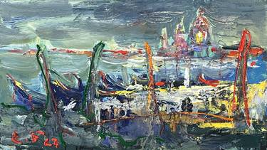 Print of Expressionism Cities Paintings by Eduard Belskyi