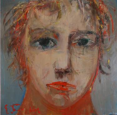 Original Abstract Expressionism Portrait Paintings by Eduard Belskyi
