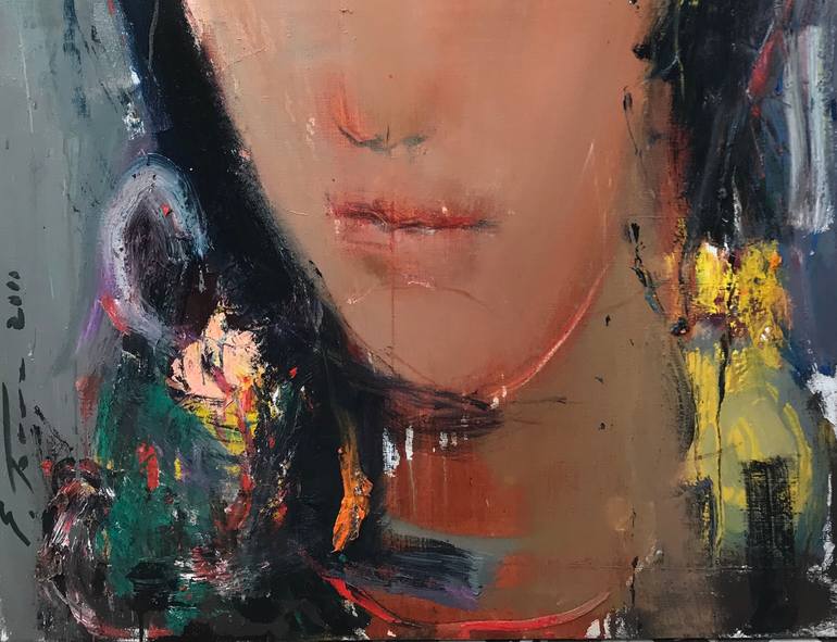 Original Expressionism Portrait Painting by Eduard Belskyi