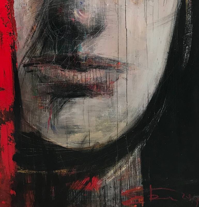 Original Expressionism People Painting by Eduard Belskyi