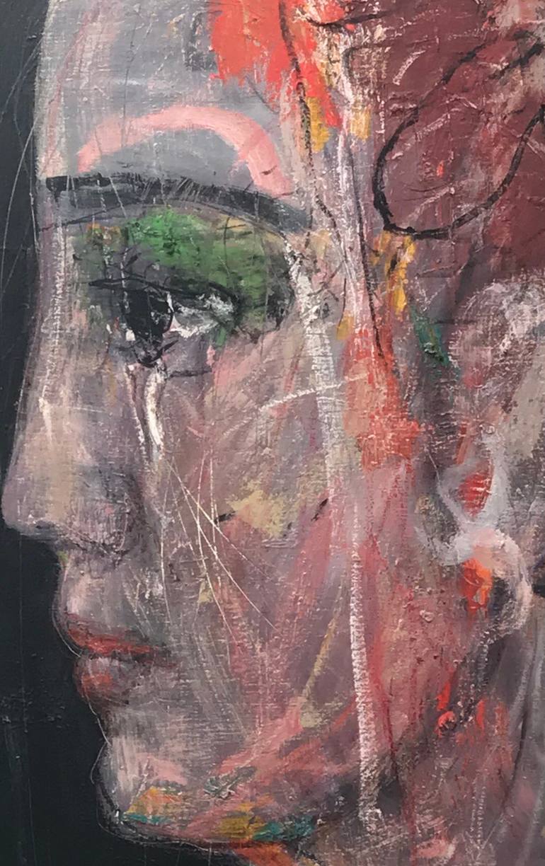 Original Portraiture People Painting by Eduard Belskyi