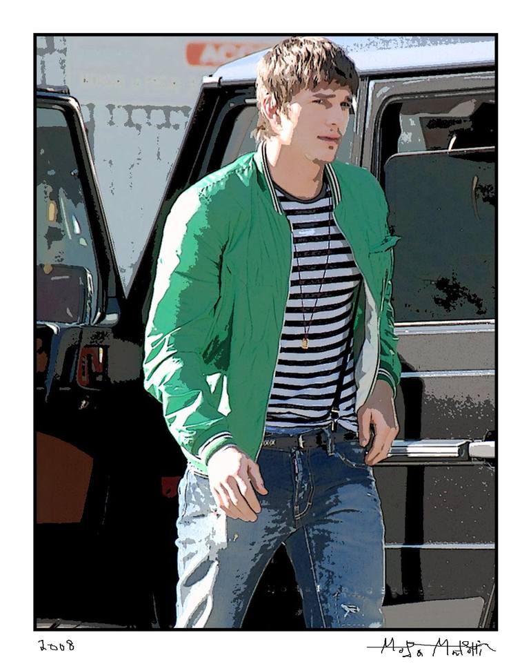 Ashton Kutcher 2006 ****1/20 3/AP Limited Edition