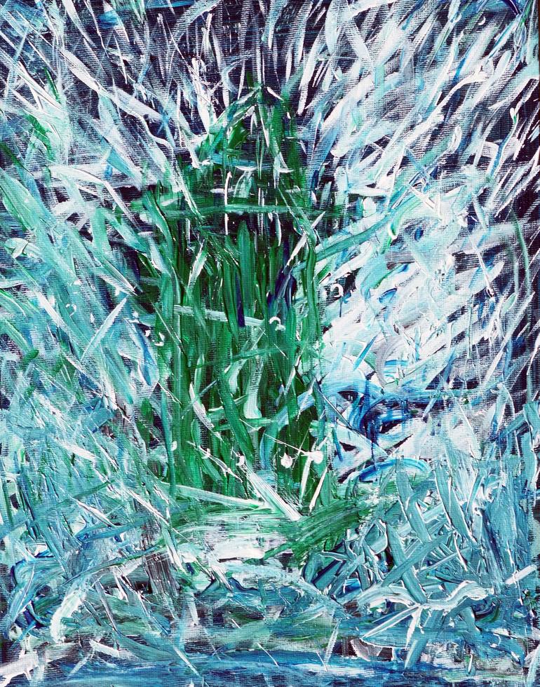 Lighthouse In Stormy Sea - Print