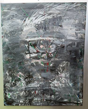 Original Abstract Expressionism People Paintings by Moda Monterotti