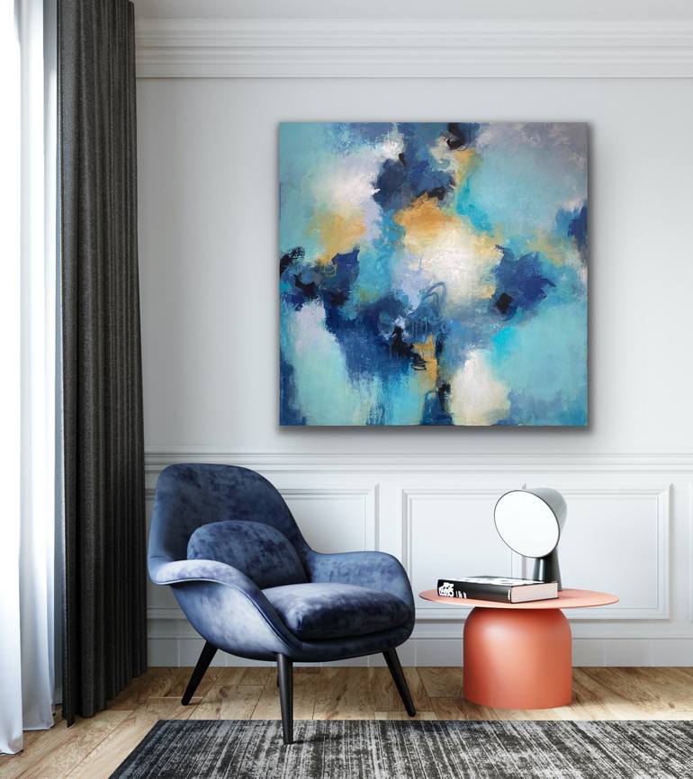 Original Contemporary Abstract Painting by Debbie Joplin