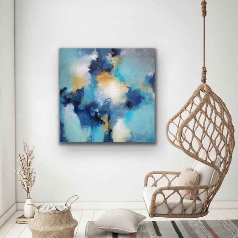 Original Contemporary Abstract Painting by Debbie Joplin