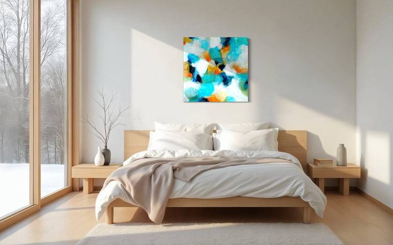 Original Abstract Expressionism Abstract Painting by Debbie Joplin