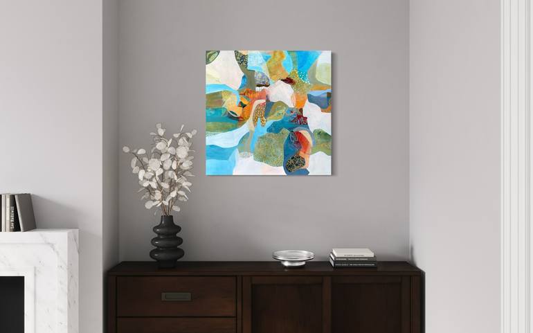 Original Contemporary Abstract Painting by Debbie Joplin