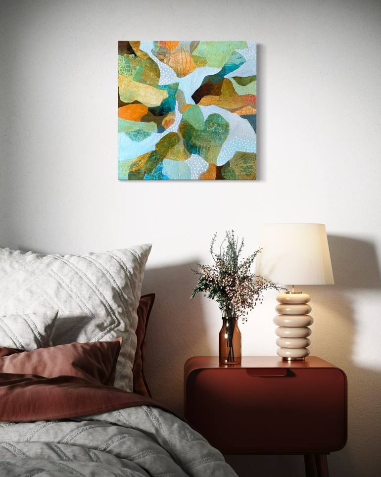 Original Abstract Expressionism Abstract Painting by Debbie Joplin
