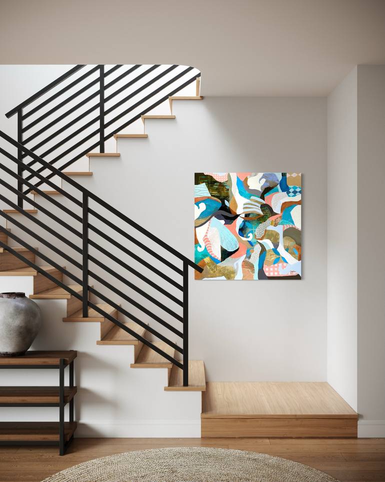 Original Color Field Painting Abstract Painting by Debbie Joplin