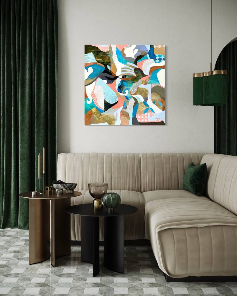 Original Color Field Painting Abstract Painting by Debbie Joplin