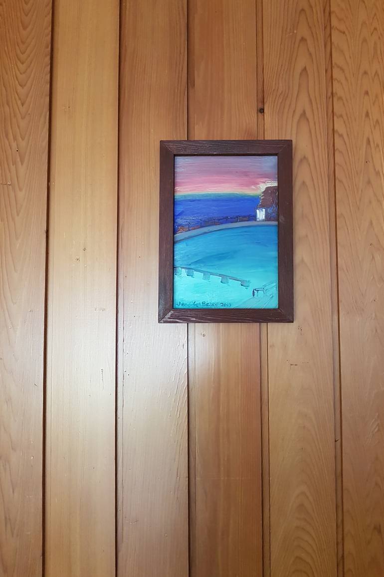 Original Impressionism Seascape Painting by Jennifer Baird